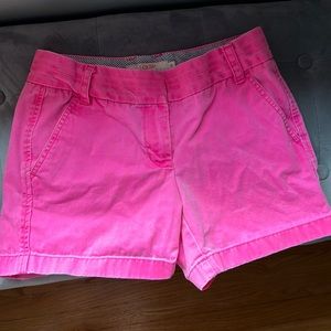 JCrew Cotton Hot Pink Chino - Size 0